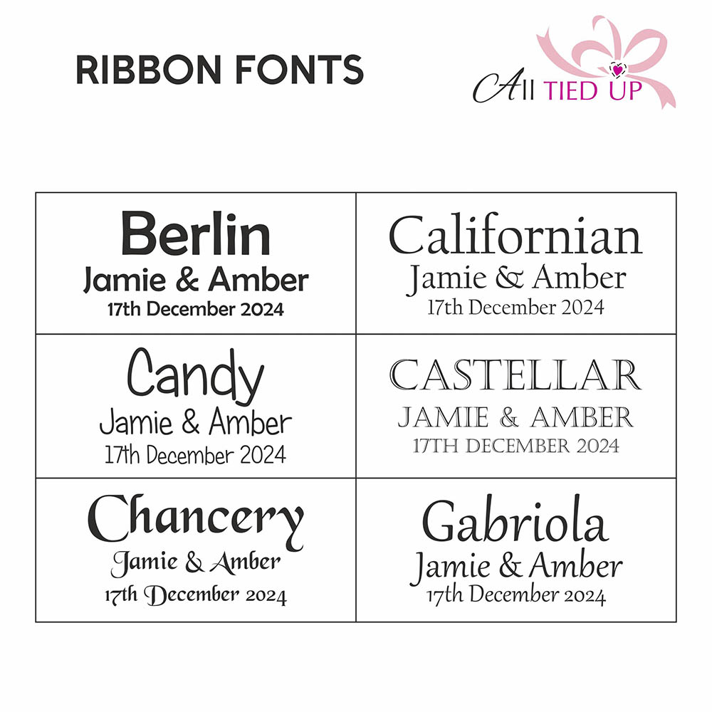 Ribbon Fonts