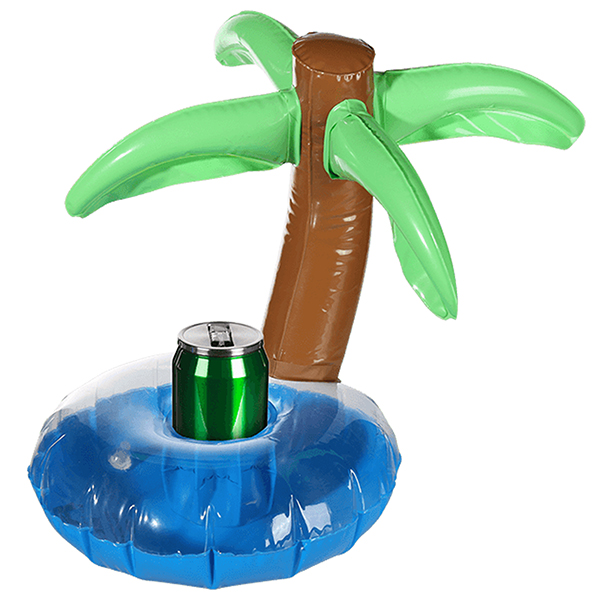 Inflatable Palm Tree Drinks Holder