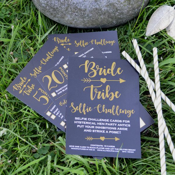 Bride Tribe Selfie Challenge Cards