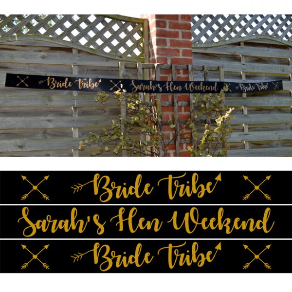 Bride Tribe Hen Party Banner