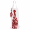 Merry Proseccomas Red Bottle Bag