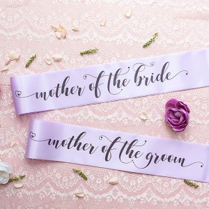 Mother of the Bride and Mother of the Groom Sashes