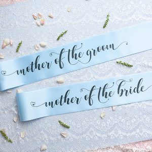 Mother of the Groom and Mother of the Bride Sashes