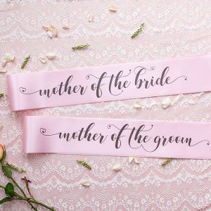 Mother of the Bride and Mother of the Groom Sashes
