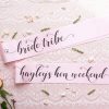 Bride Tribe and Personalised Sashes