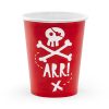 Red Pirate Party Cups