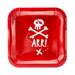 Pirate Party Plates