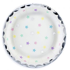 Unicorn Stars Party Plates
