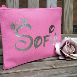 Pink Disney Make Up Bag