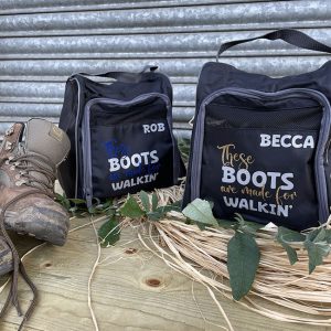 Personalised Walking Boot Bag