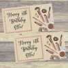 Rose Gold Make Up Personalised Birthday Banners