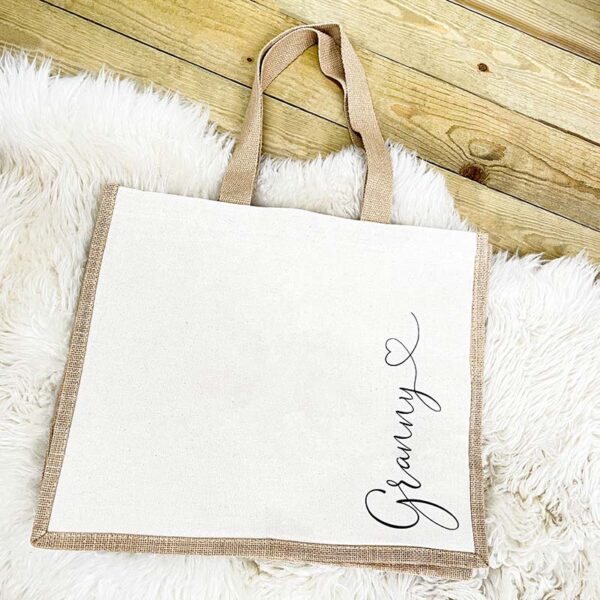 Personalised Large Shopping Bag with Name