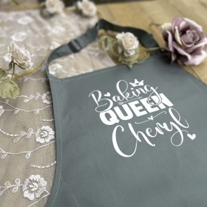 Personalised Baking Queen Apron