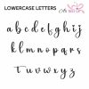Daddy Lower Case Font