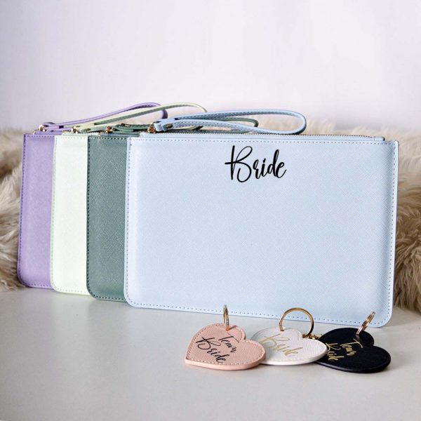 Personalised Hen Accessory Pouch - Pastel Colours
