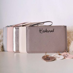 Personalised Hen Accessory Pouch - Neutral Colours