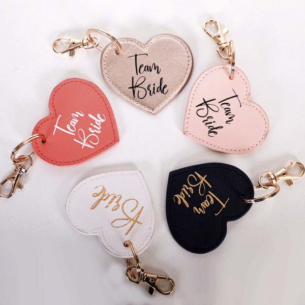 Personalised Hen Party Keyring - Colour Choice