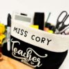Personalised Teacher Storage Bag with Stationary
