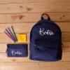 Personalised Children's Backpack and Pencil Case