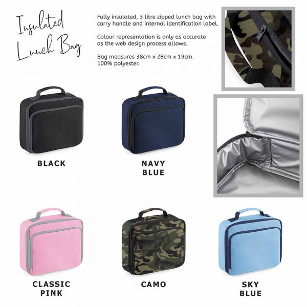 Lunch Boxes Colour Guide