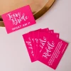 Pink Team Bride Game Cards - What Am I?