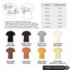 Unisex Heather Cotton T-Shirt Size Guide 2