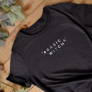 Basic Witch T-Shirt - Dark Grey
