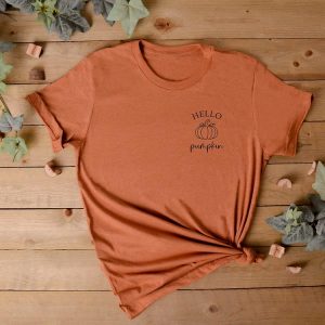 Pumpkin T-Shirt in Heather Autumn