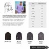 Unisex Hoodies Size Guide 1