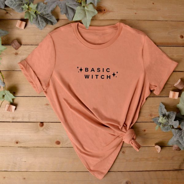 Basic Witch T-Shirt - Terracotta