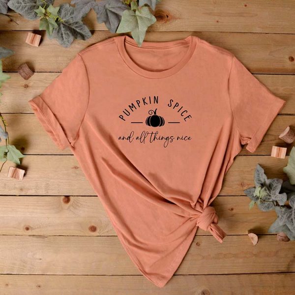 Pumpkin Spice T-Shirt - Terracotta