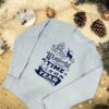 Christmas Jumper - Most Wonderful Time Of The Year in Blue