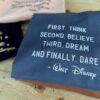 Personalised Disney Hoodie with Walt Disney Quote