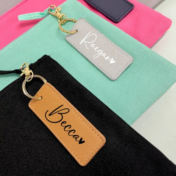 Make Up Bag Gift Set with Keyring - Colour Choice