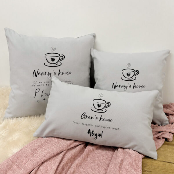 Personalised Cushion With Handwritten Message - Cushion Sizes