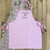 Personalised Star Baker Apron - With Name in Pink