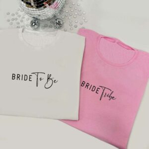 Pink Bride Tribe Hen Party Tshirts