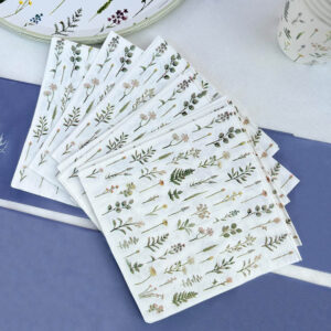Floral Paper Napkins - Wildflower Baby Shower Table Decor