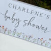 Personalised Baby Shower Banner - Add Your Own Custom Text Or Message