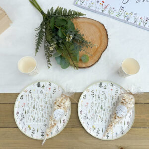 Wildflower Baby Shower Table Decor