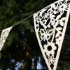 Paper Floral / Butterfly Wedding Bunting
