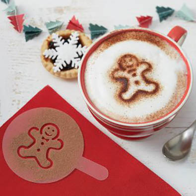 Christmas Hot Chocolate Stencils