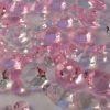 Baby Pink & Clear Table Crystals