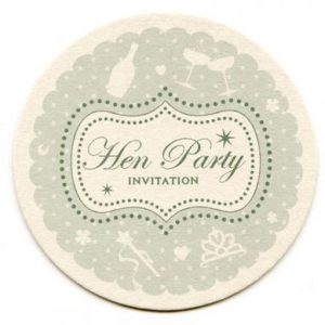 Boudoir Hen Party Invitations