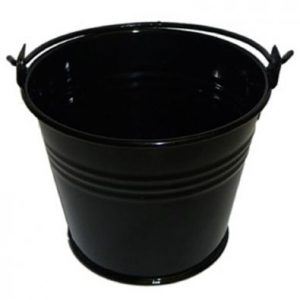 Jet Black Miniature Bucket