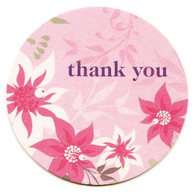 Exotic Flower Thank You Cards